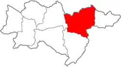 Location in the Yekaterinoslav Governorate