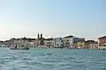 The view from the Giudecca Canal