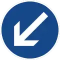 Sign 222-10 Pass on the left