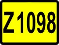 Z1098 shield}}